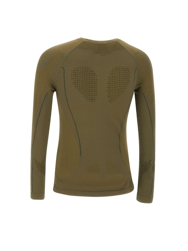 Roa Khaki Long Sleeve Top