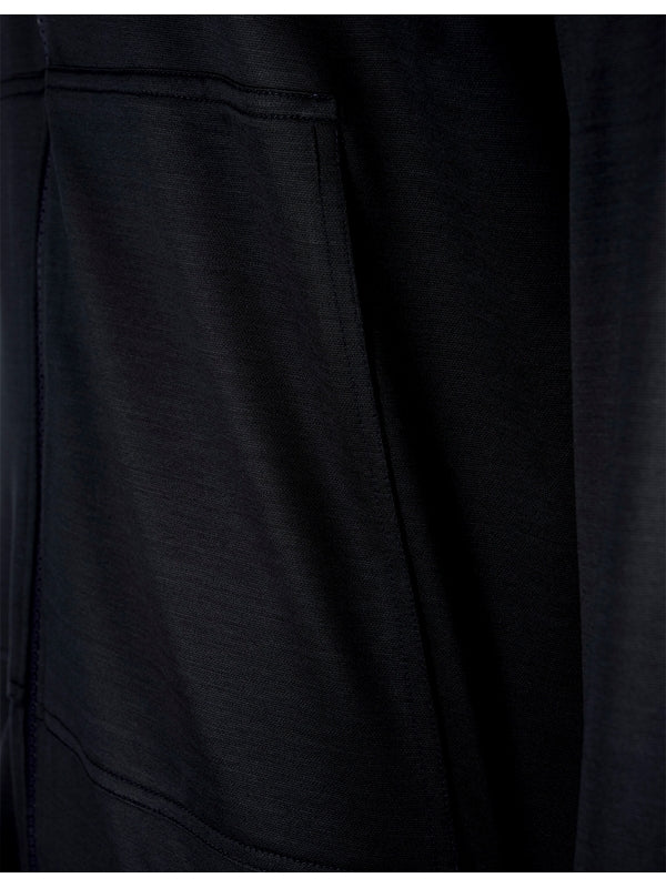 Drawstring Logo Hoodie Zip-up Jacket