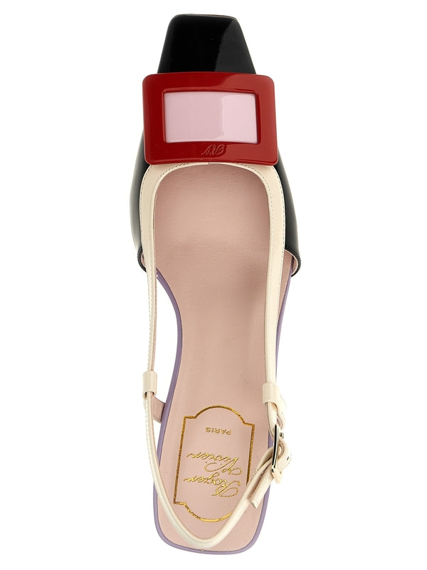 Belle Vivier Buckle Decoration
  Slingback Heel