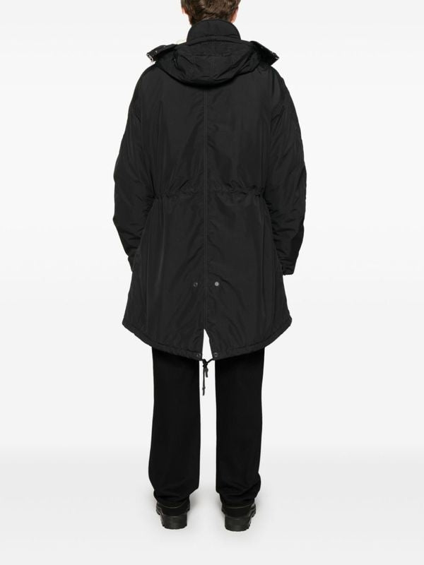 Drawstring Hood Parka