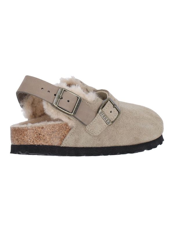 Tokyo Shearling Suede Sandals