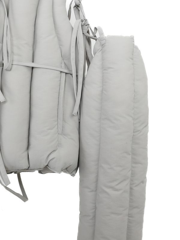 Life Vest Satin Puffer