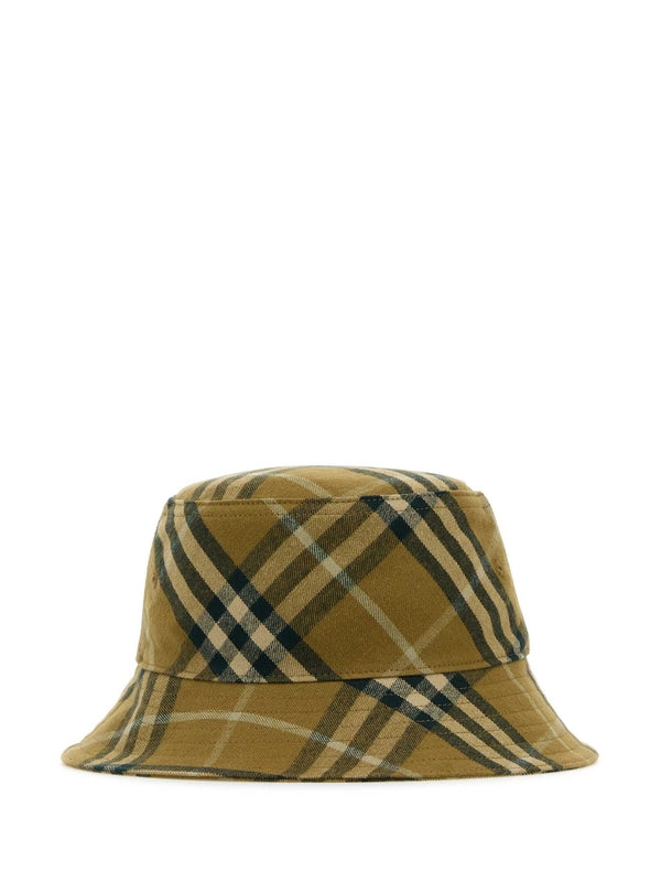 Check Pattern Bucket Hat