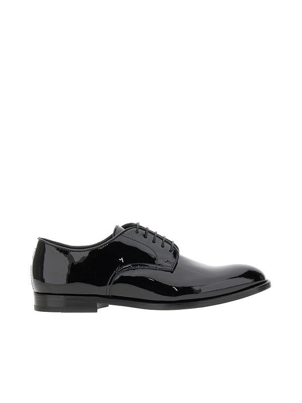 Patent Leather Derby Shoes