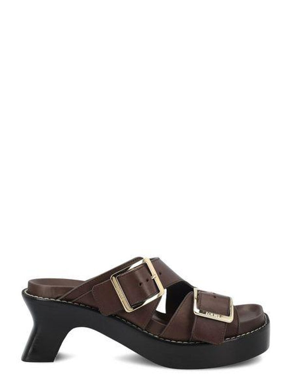 Ease Leather Sandal Heels
