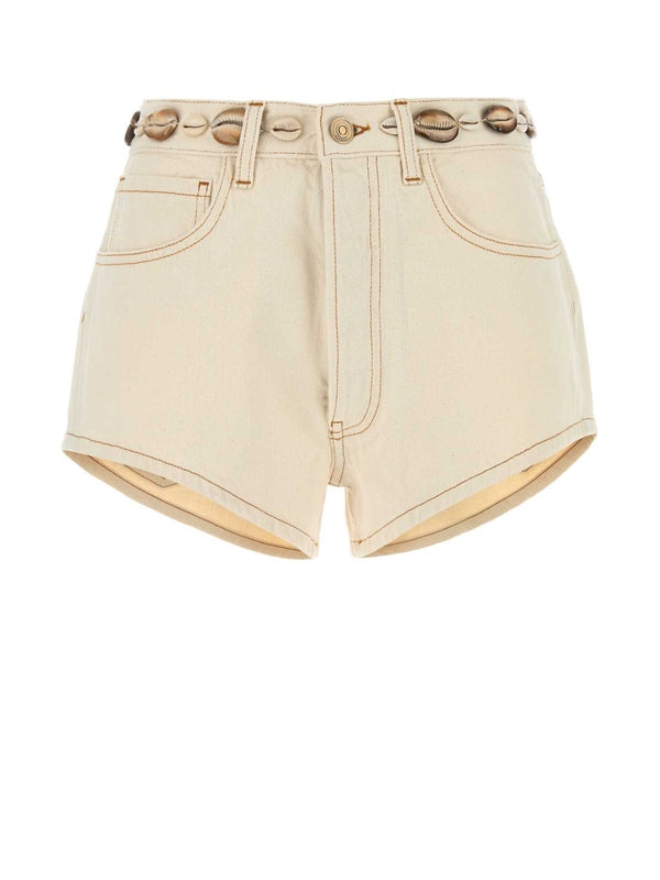 Alanui Beige Shorts