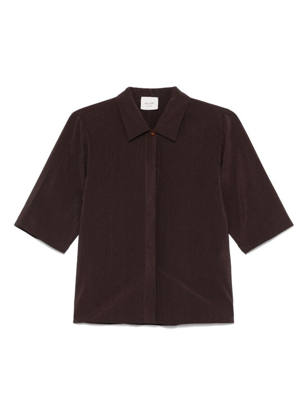 Alridge Purple Shirt & Blouse