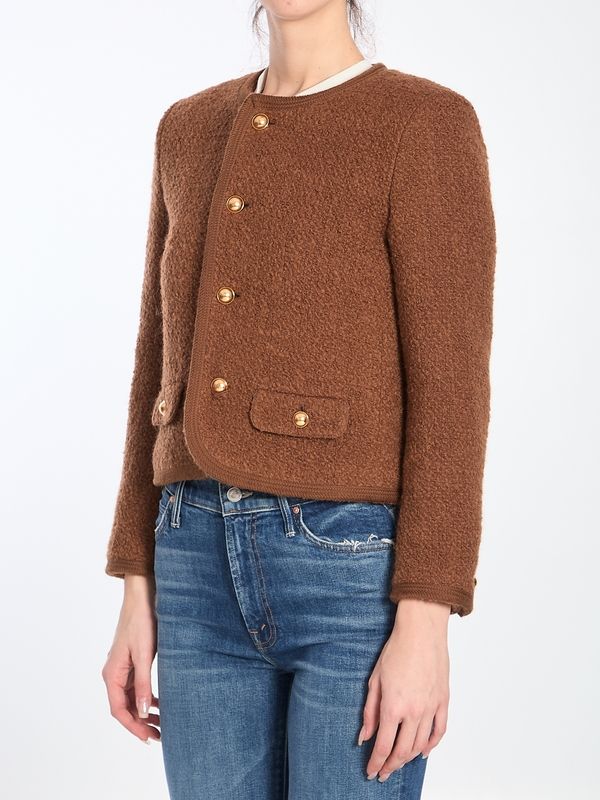 Chelsea Wool Mohair Tweed Jacket