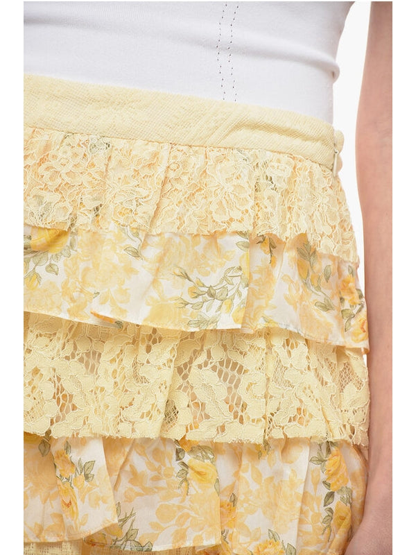 Loveshackfancy Yellow Skirts