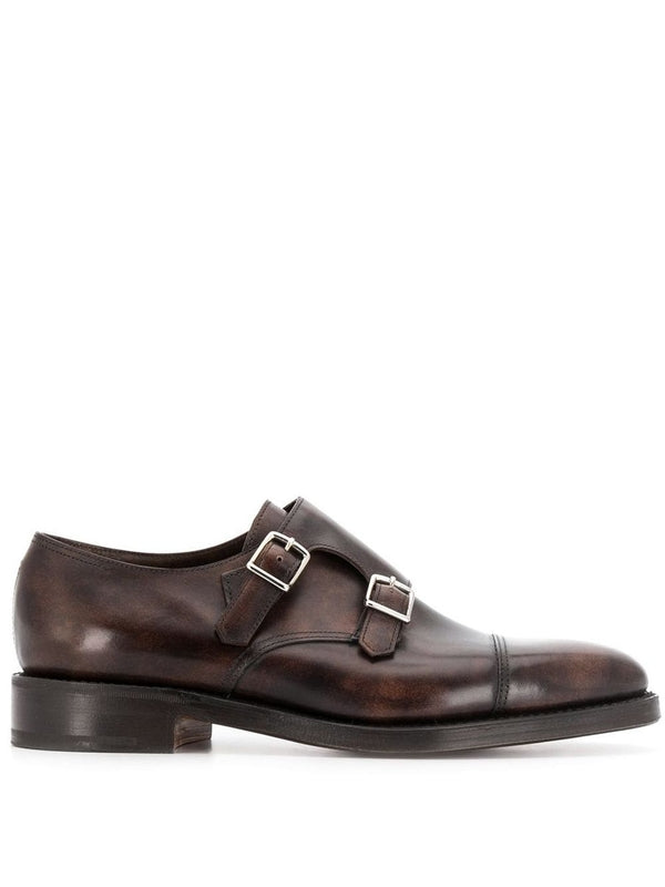 William Leather Monkstrap