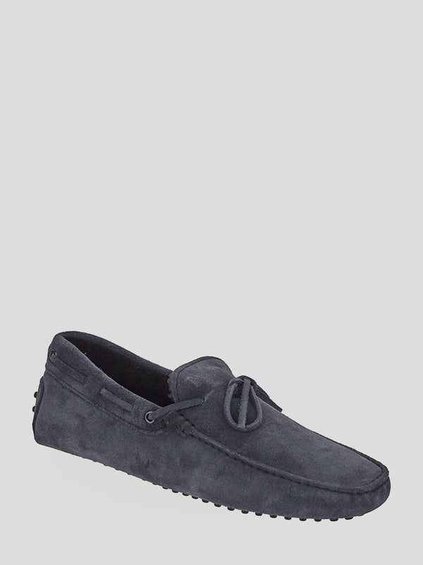 PeBBle Tab Suede Driving Shoes