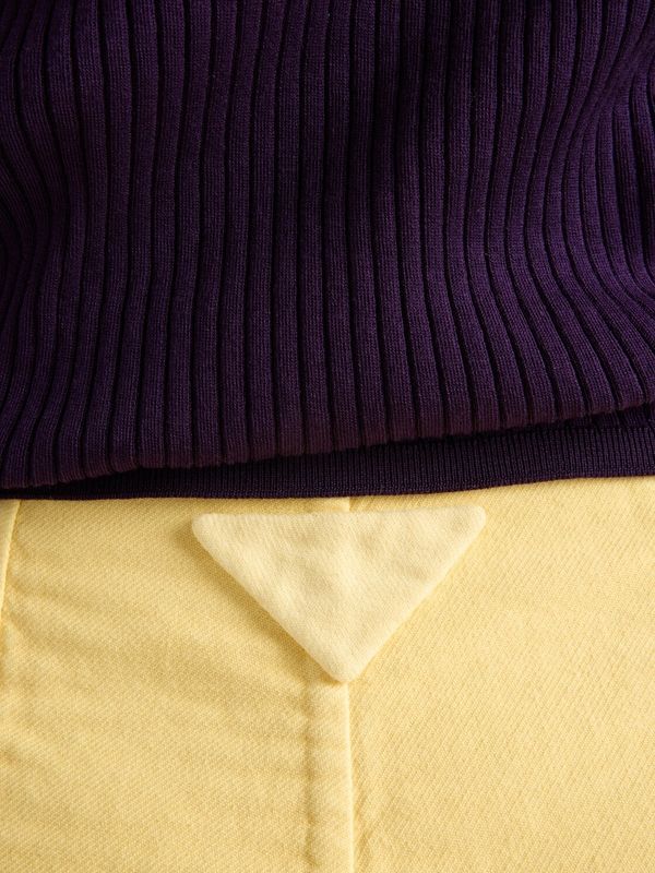 Back Triangle Logo Cotton Shorts