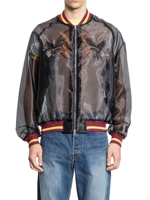 Capital Black Bomber Jacket