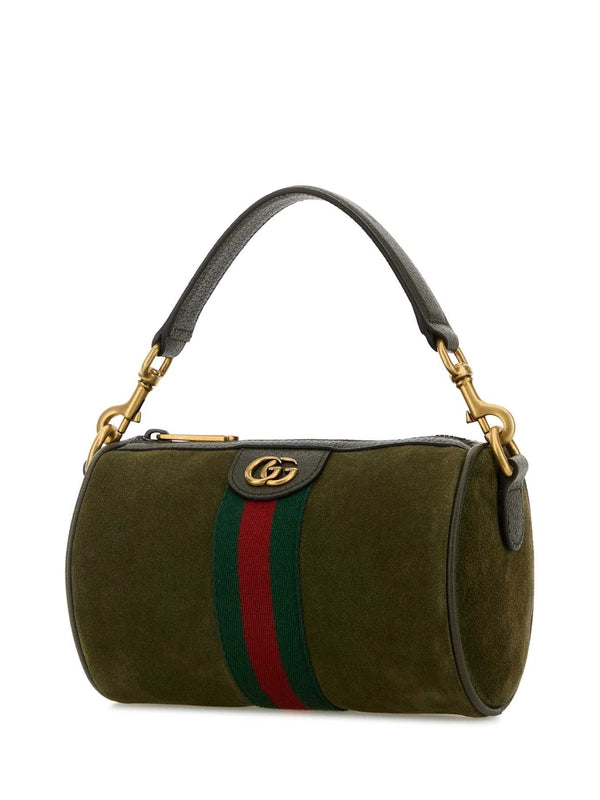 Gucci Ophidia Mini Green Cross Bags