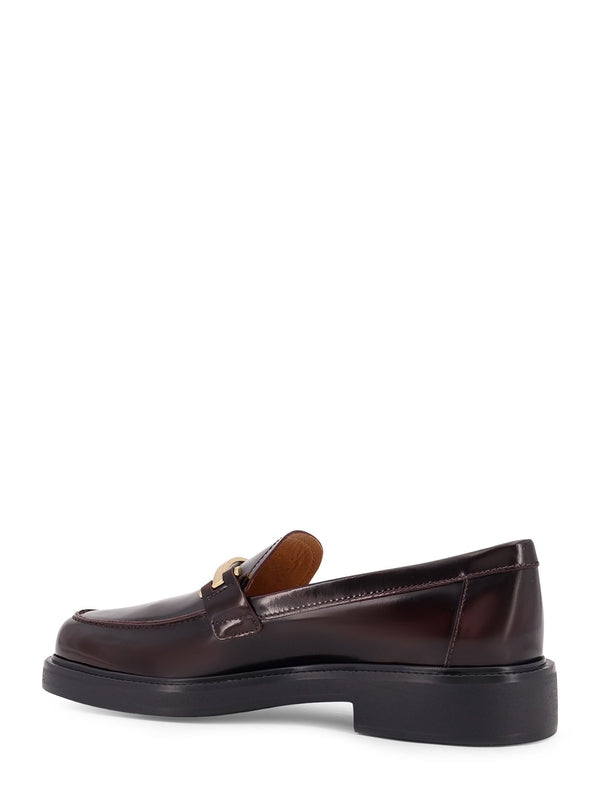 Tod's Burgundy Loafers