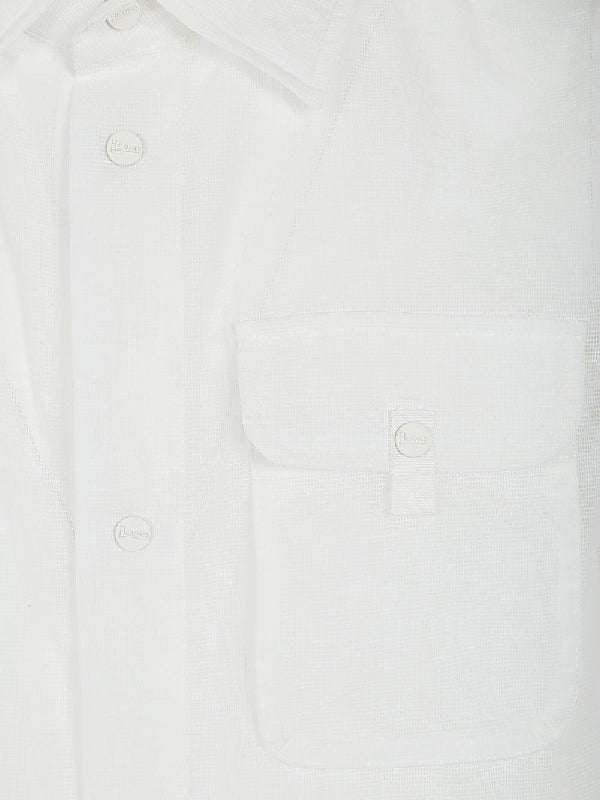 Chest Pocket Nylon Shirt