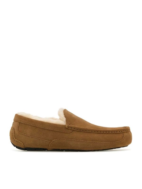 Ascot Suede Shearling Loafers