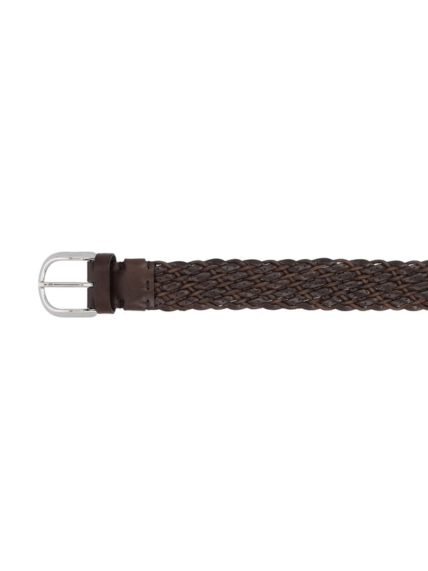 Braided Leather Belt