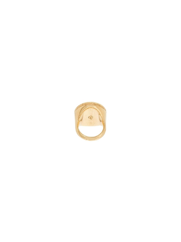 Medusa Gold-tone Ring - Jente