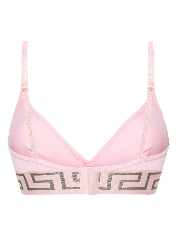 Medusa Logo Band Greca Bralette