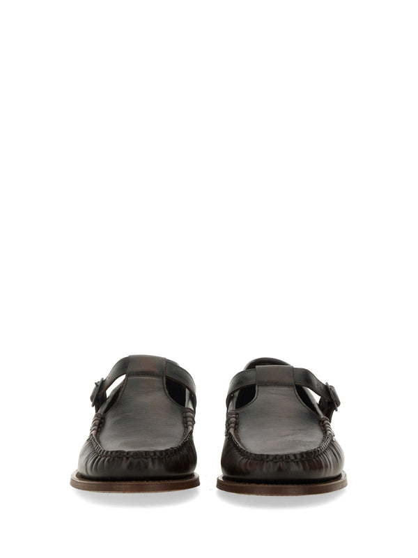 Brown Calfskin Loafers