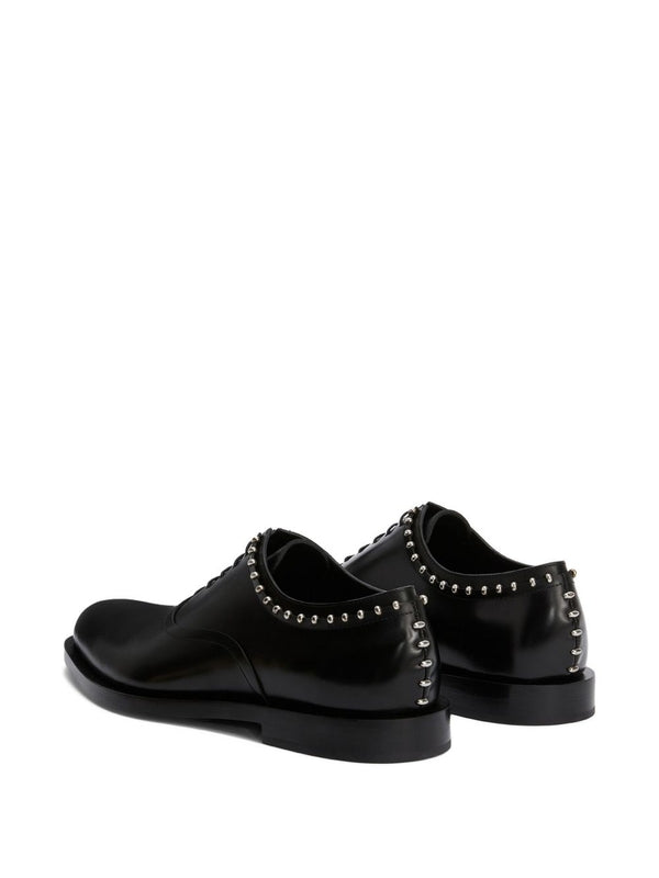Jil Sander Black Lace-Ups