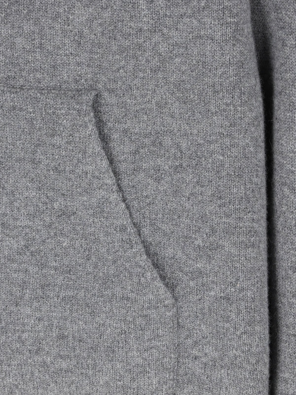 Triomphe Logo Hooded Knit