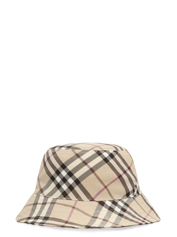 Check Pattern Bucket Hat