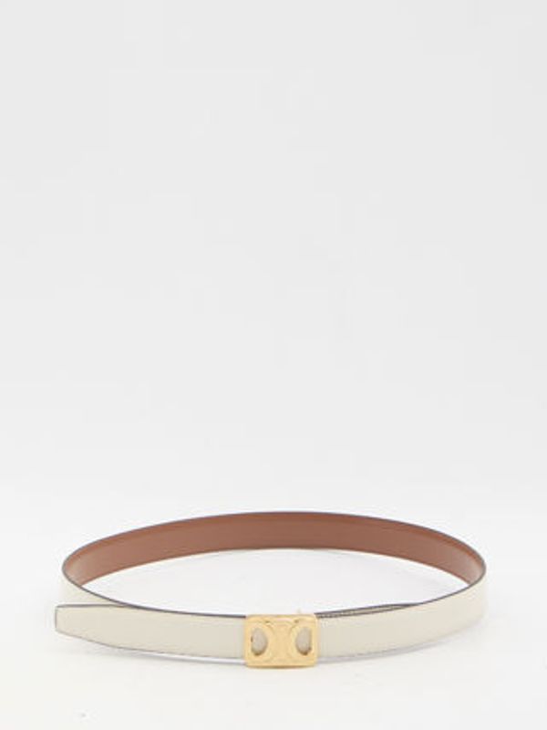 Triomphe Detail Leather Belt