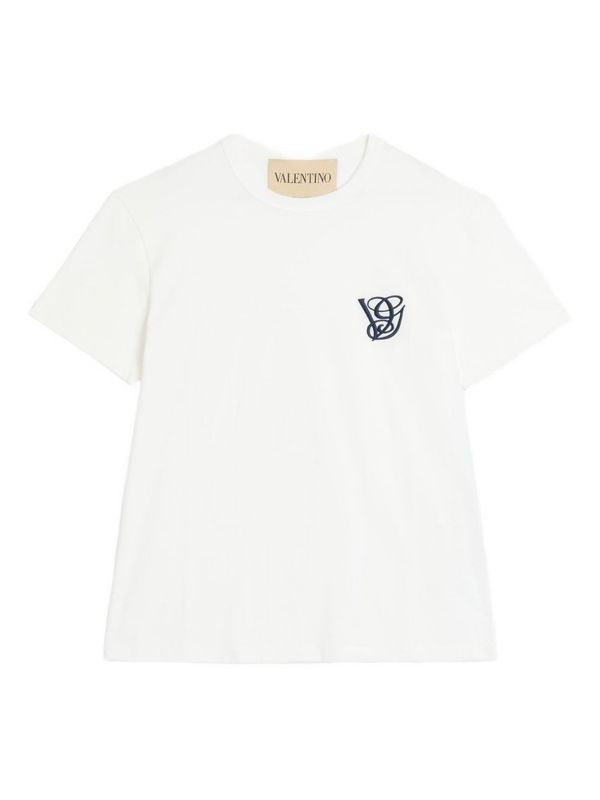 Valentino White Half Sleeve