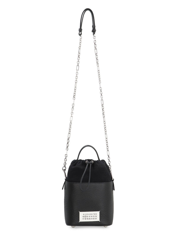 5ac Number Logo Leather Bucket Bag