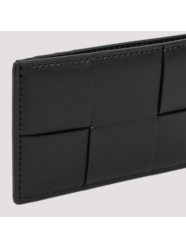 Bottega Veneta Black Card Holders