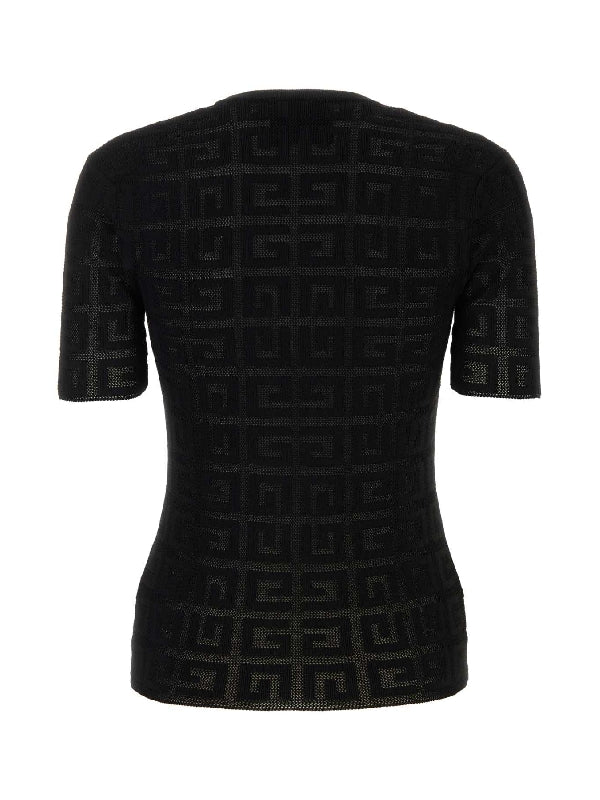 GIVENCHY - T-SHIRTS BW90FJ4ZAQ 001 Black Knitted - Jente