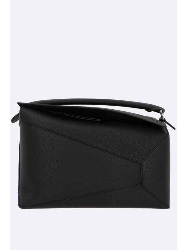 Puzzle Leather Large Shoulder Bag