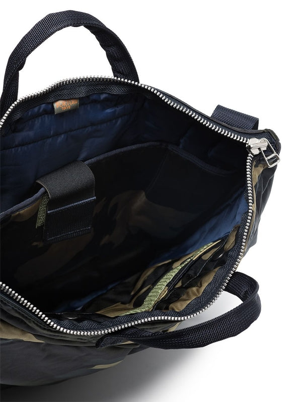 Porter Camouflage Green Tote Bag