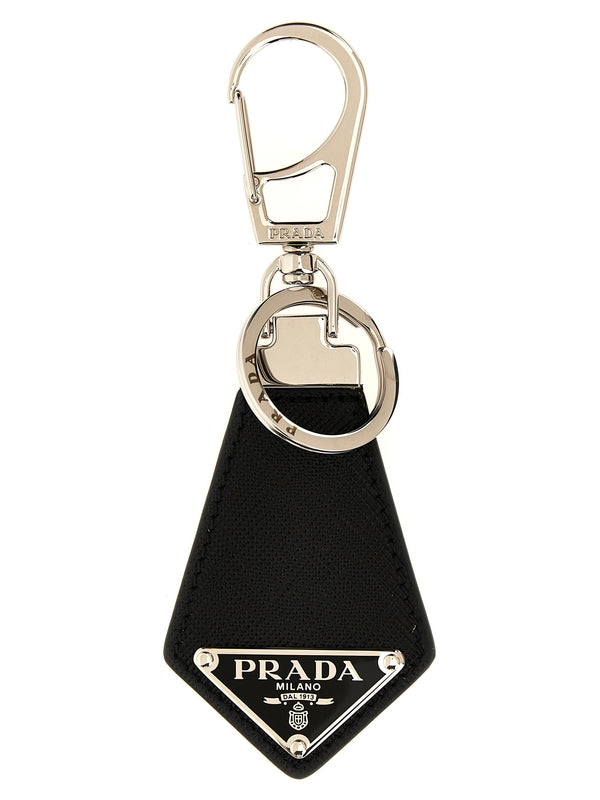 Prada Black Key Ring