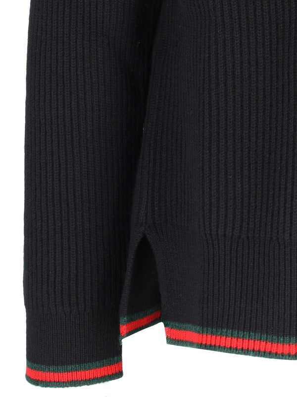 Wool Cashmere Rib Knit - Jente