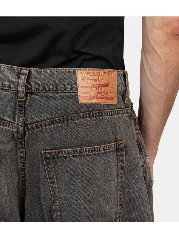 Y/Project Grey Denim Pants