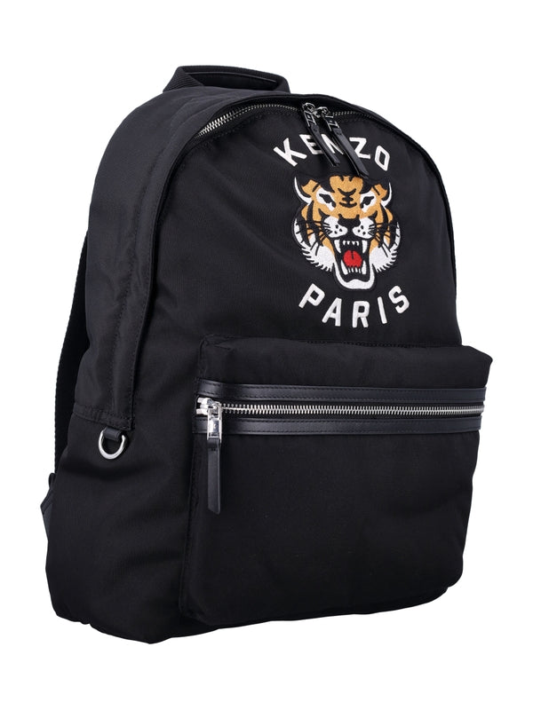 Varsity Logo Embroidery Backpack