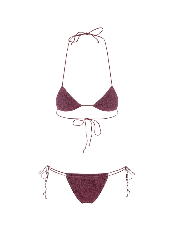 Lumiere Lurex Bikini Set