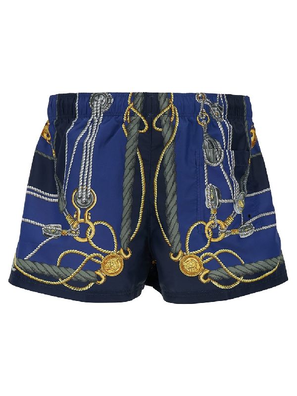 Nautical Printing Swim Shorts