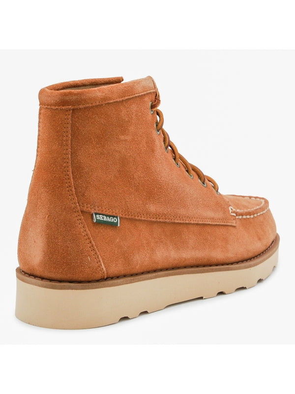 Sebago Brown Lace-Up Boots