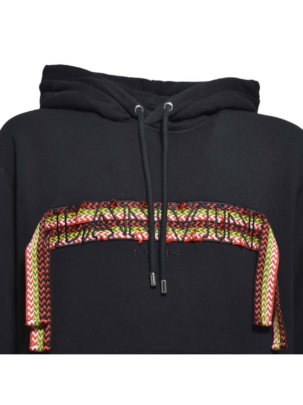 Curve Lace Cotton Hoodie