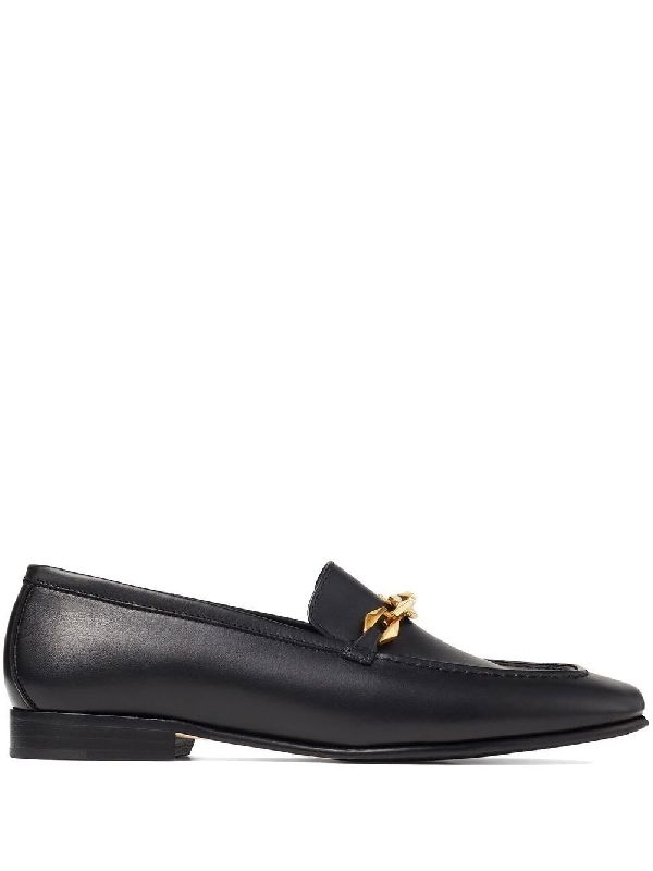 Tilda Diamond Leather Loafers