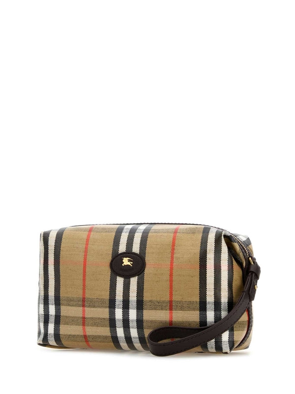 Burberry Beige Checked Other Cases