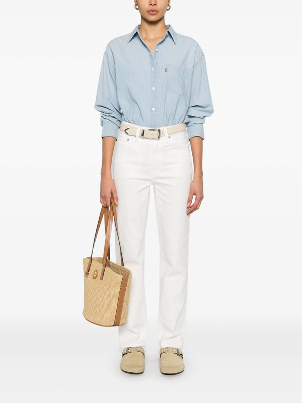 Levi'S White Denim Pants