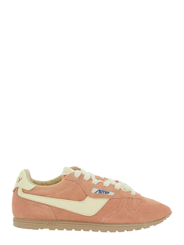 WINDSPIN Suede Low Top Sneakers
