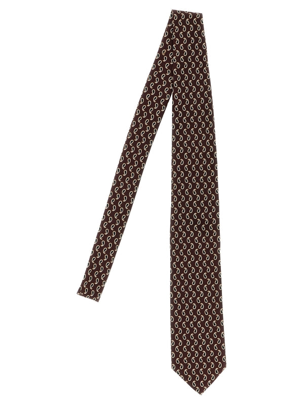 Brioni Brown Neck Ties