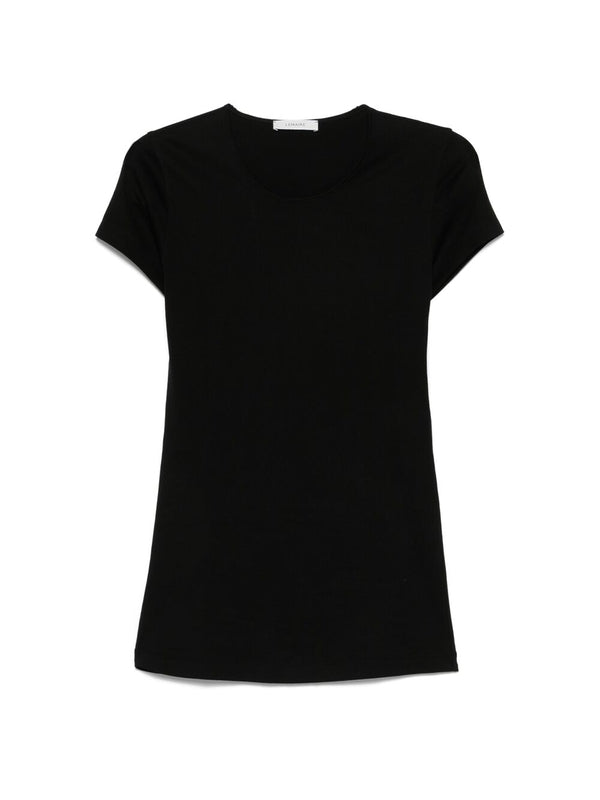 Seamless Crewneck Cotton Short
  Sleeve T-Shirt