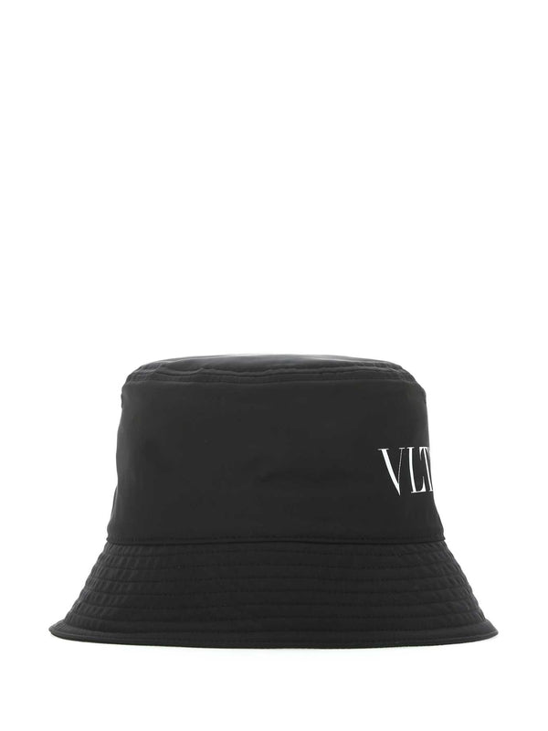 Valentino Black Bucket Hats